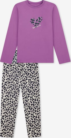 Pyjama ' Nightwear ' SCHIESSER en rose : devant