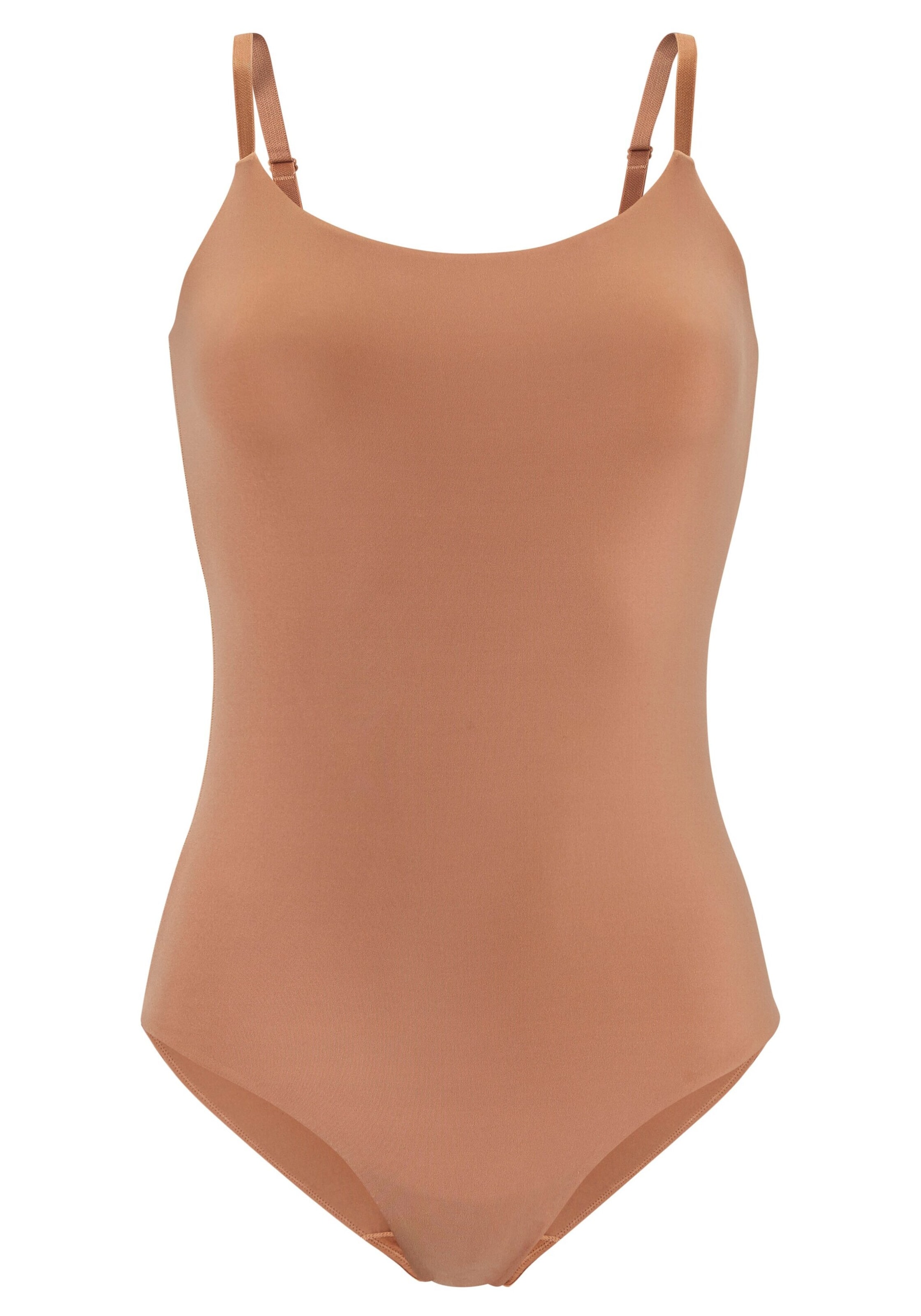 LASCANA Bodialuspesu, värv pruun: eest vaates