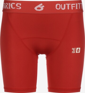 OUTFITTER Skinny Athletic Underwear 'Tahi' in Red: front