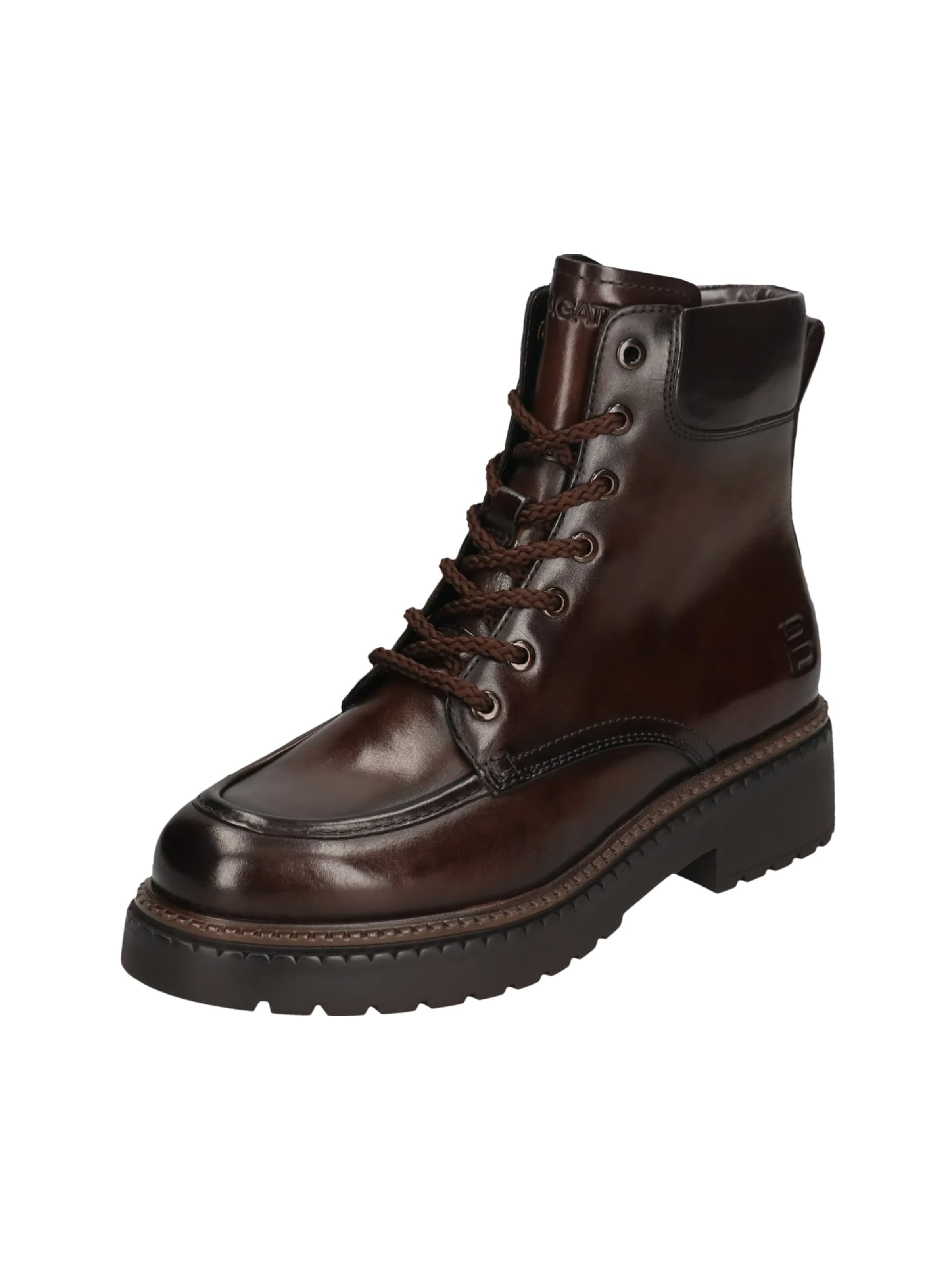 TT. BAGATT Μποτάκι με κορδόνια σε καφέ: μπροστά