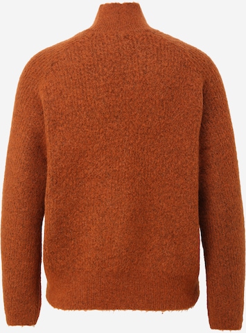 Y.A.S Petite Sweater 'BALIRA' in Brown