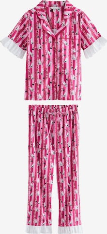 Pijama 'Mumins' de la Cath Kidston pe roșu: față