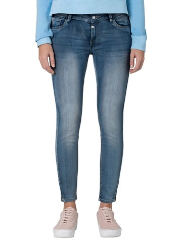 TIMEZONE Skinny Jeans 'Aleena' in Blauw: voorkant