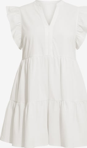 Imily Bela - Vestido en blanco: frente