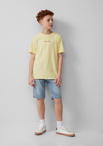 s.Oliver T-Shirt in Gelb: Vorderseite