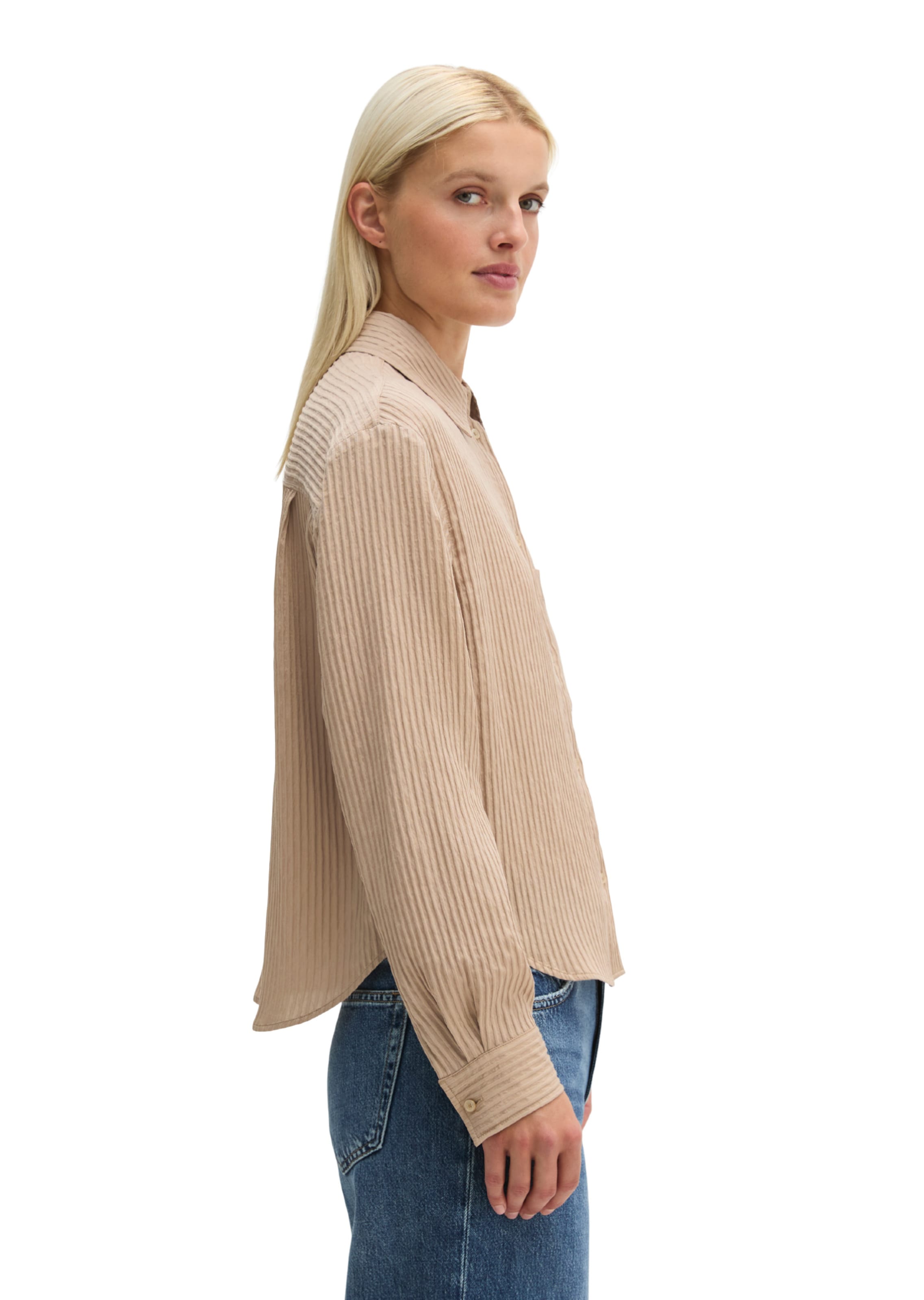 Marc O'Polo Bluse in Beige: Seite