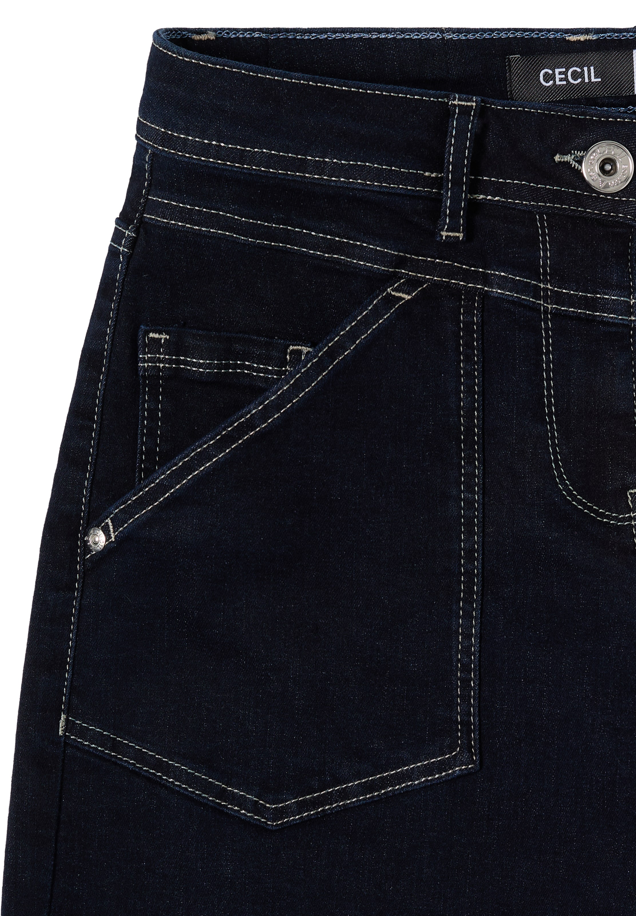 Barrel Jeans 'Scarlett' de la CECIL pe albastru