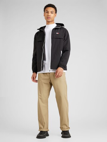 Tommy Jeans Between-Season Jacket 'Chicago' in Black