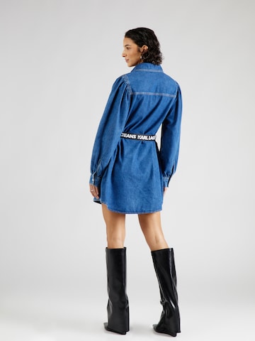 KARL LAGERFELD JEANS Shirt dress in Blue