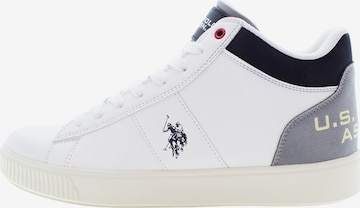 Sneaker alta 'Tymes010MDyn1' di U.S. POLO ASSN. in bianco: frontale