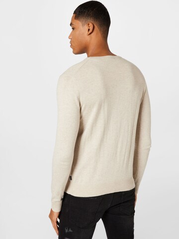 JACK & JONES Pullover 'Emil' in Beige