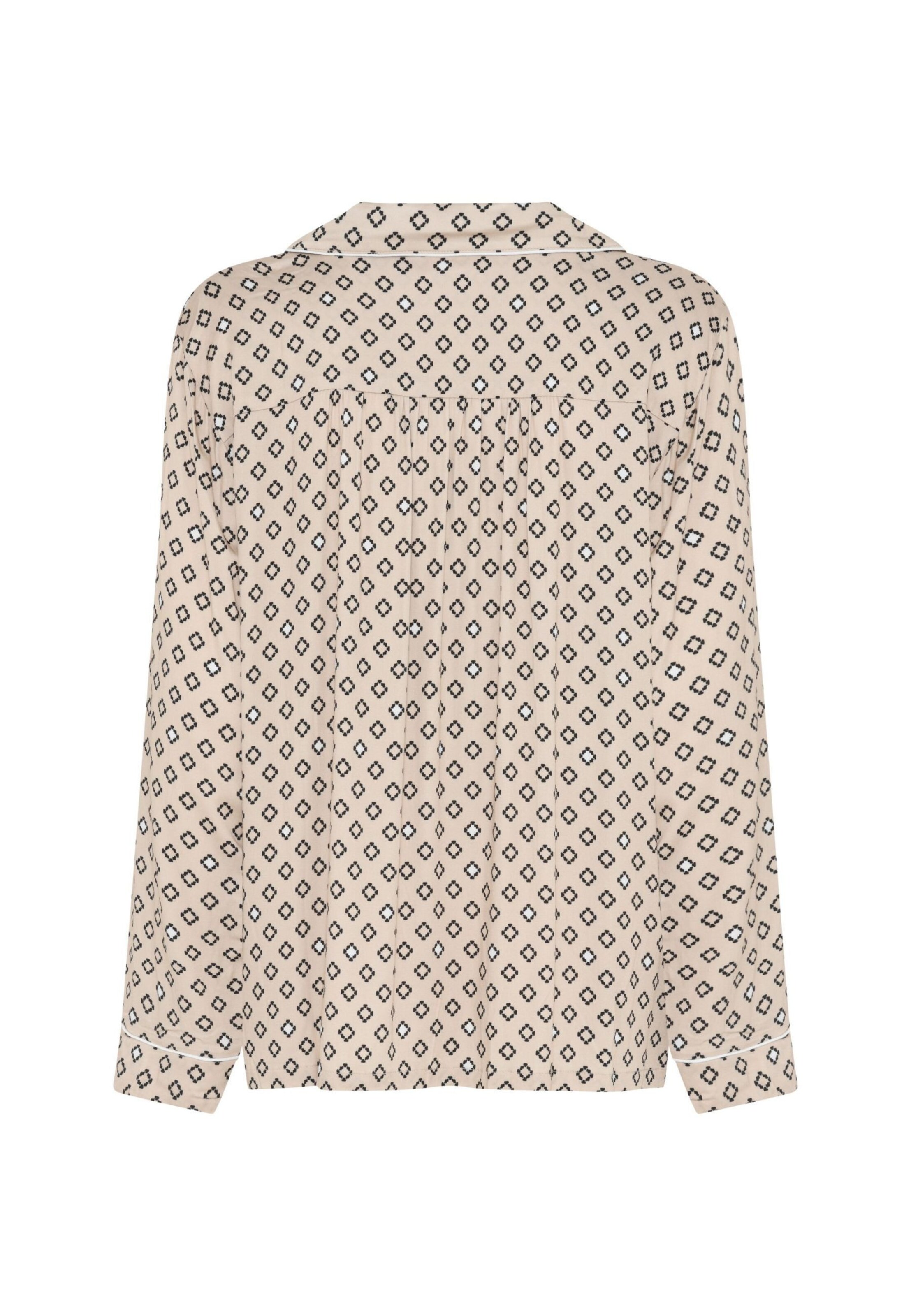 Camicia da notte 'Josephine' di CC DK in beige: dietro