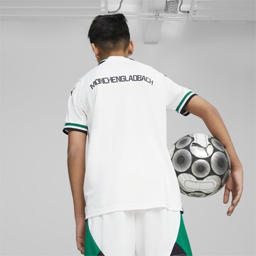 T-Shirt fonctionnel 'Borussia Mönchengladbach' PUMA en blanc