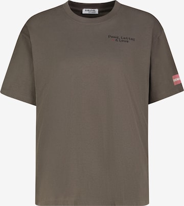 Sublevel Shirt in Brown: front