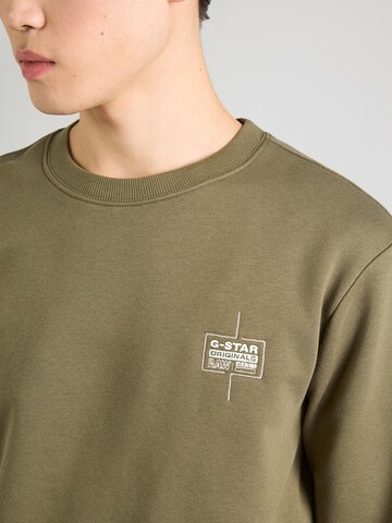 G-STAR Sweatshirt in Grün