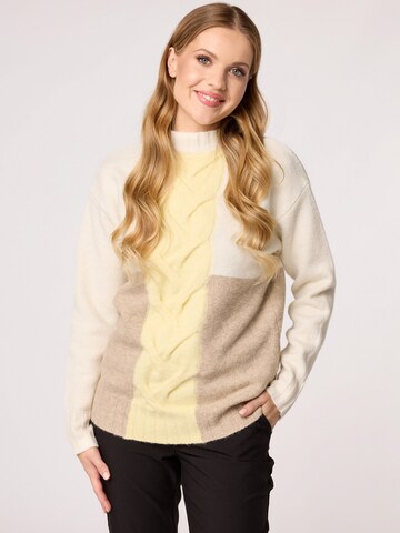 Quiosque Trui in Beige: voorkant