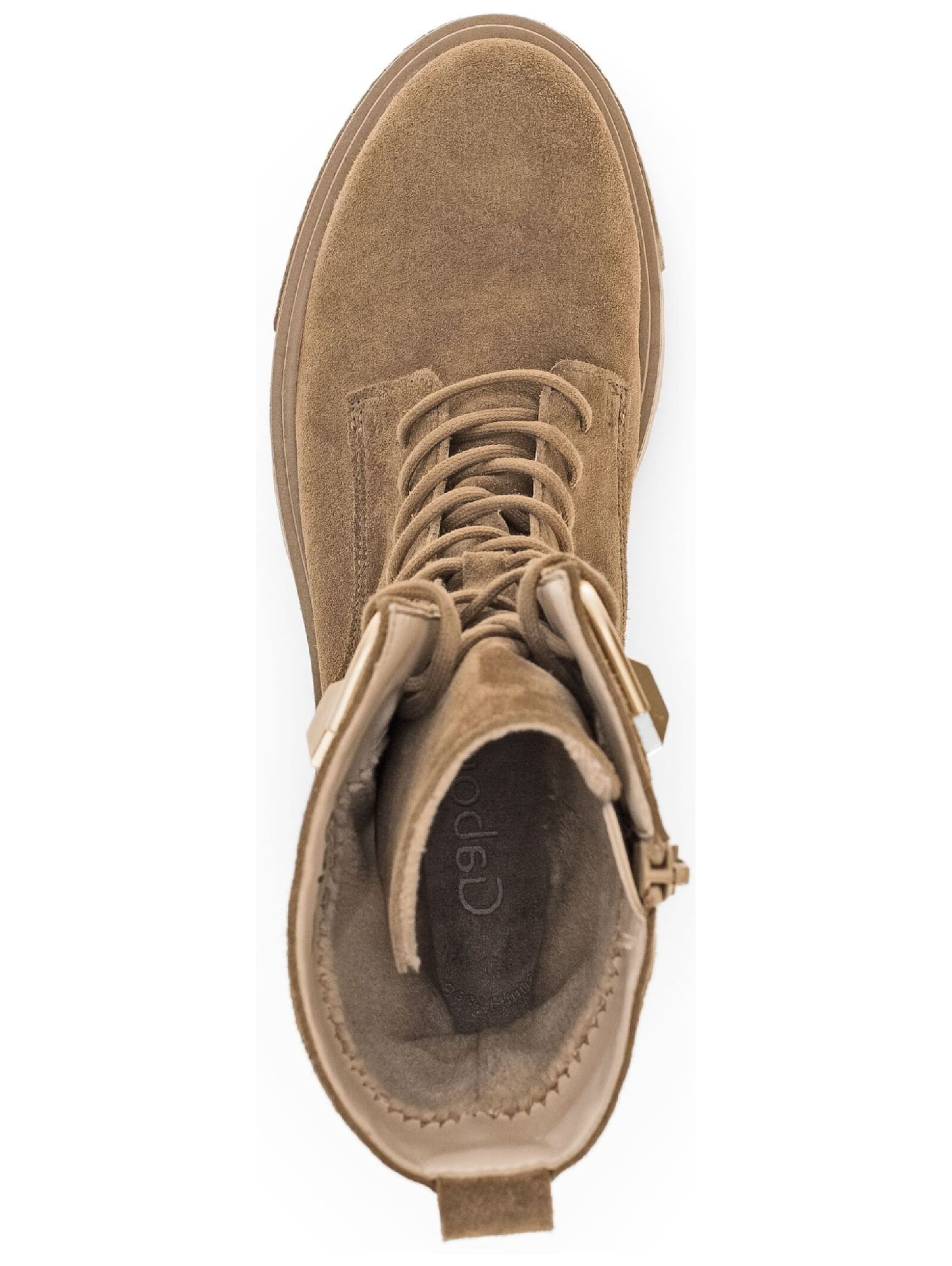 GABOR Schnürstiefelette in Braun