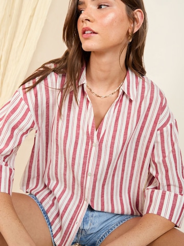 Chemisier Friends Like These en rouge