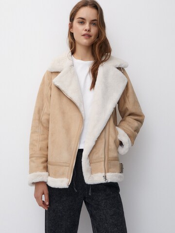 Pull&Bear Jacke in Beige: predná strana