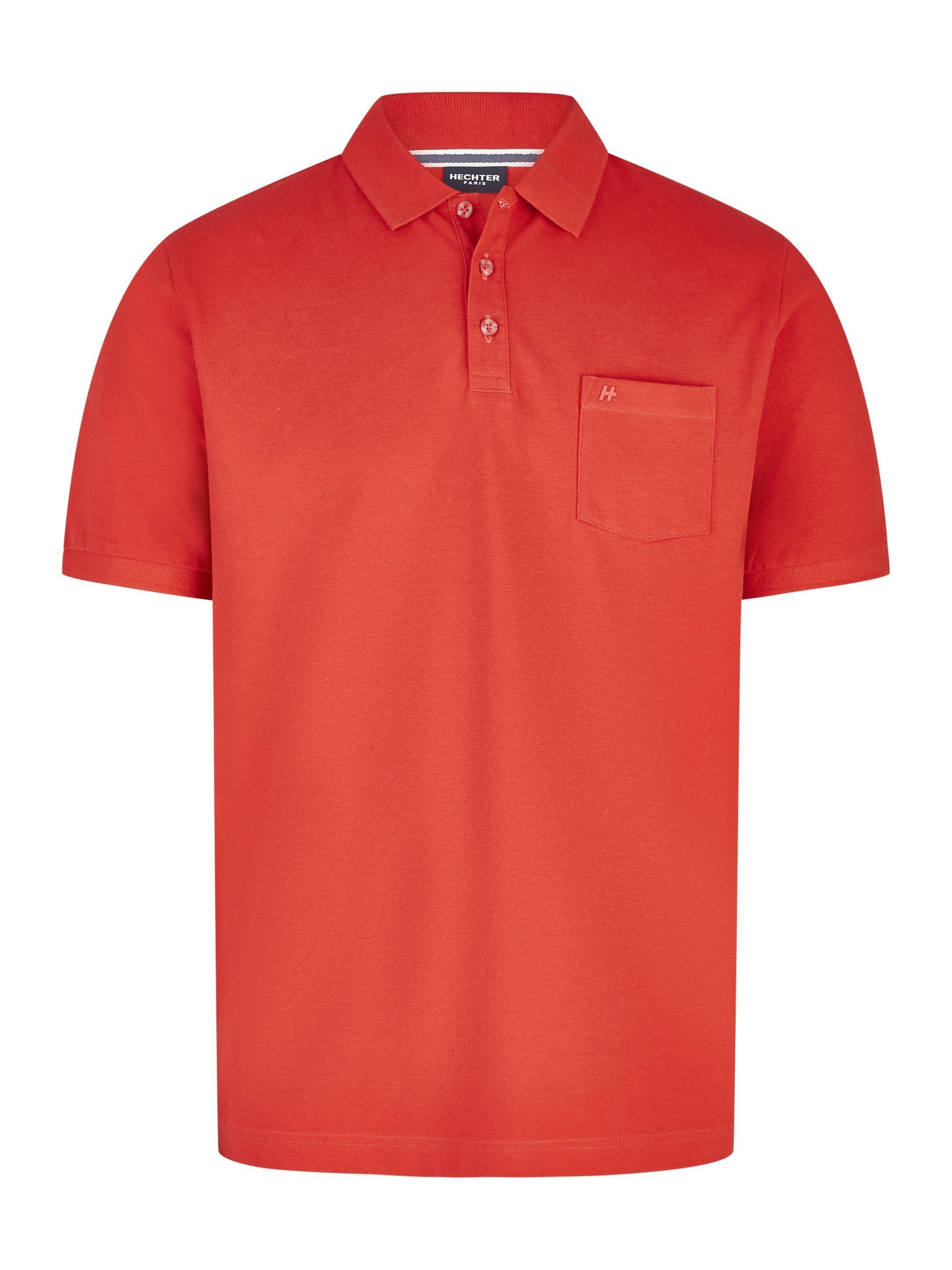 HECHTER PARIS Shirt in Rood: voorkant