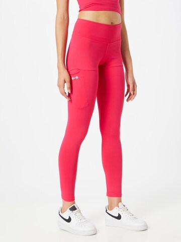 NEBBIA Skinny Sports trousers in Pink: front