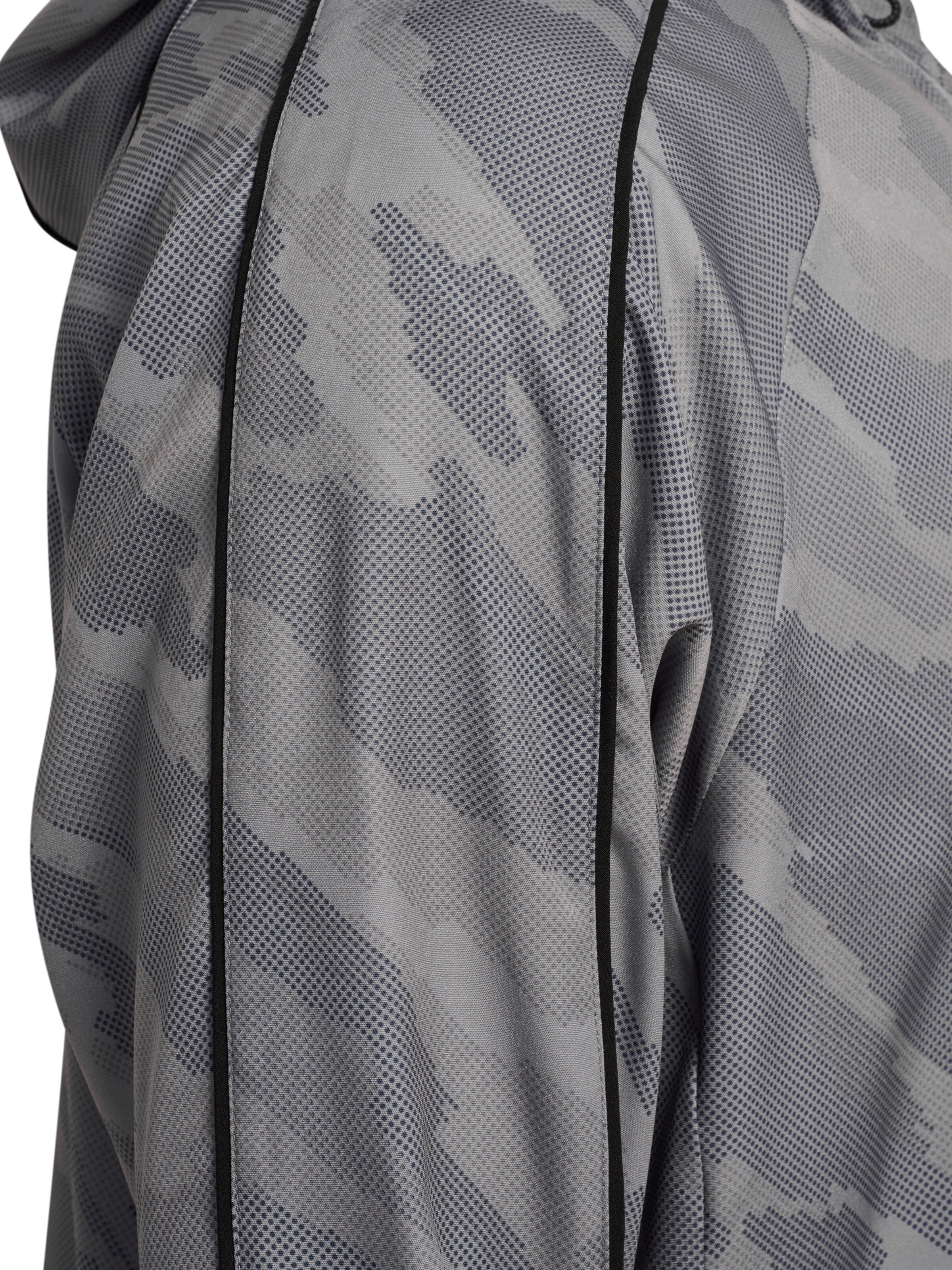 Hummel Sportjas 'AOP' in Grijs