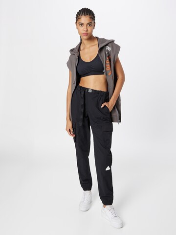 ADIDAS BY STELLA MCCARTNEY Sportssweatjakke 'Sleeveless' i grå