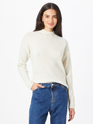 ICHI Sweater in Beige: front