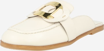 See by Chloé Mule 'CHANY' in White: front