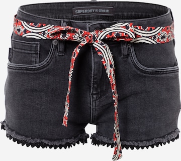 Superdry Regular Jeans i svart: framsida