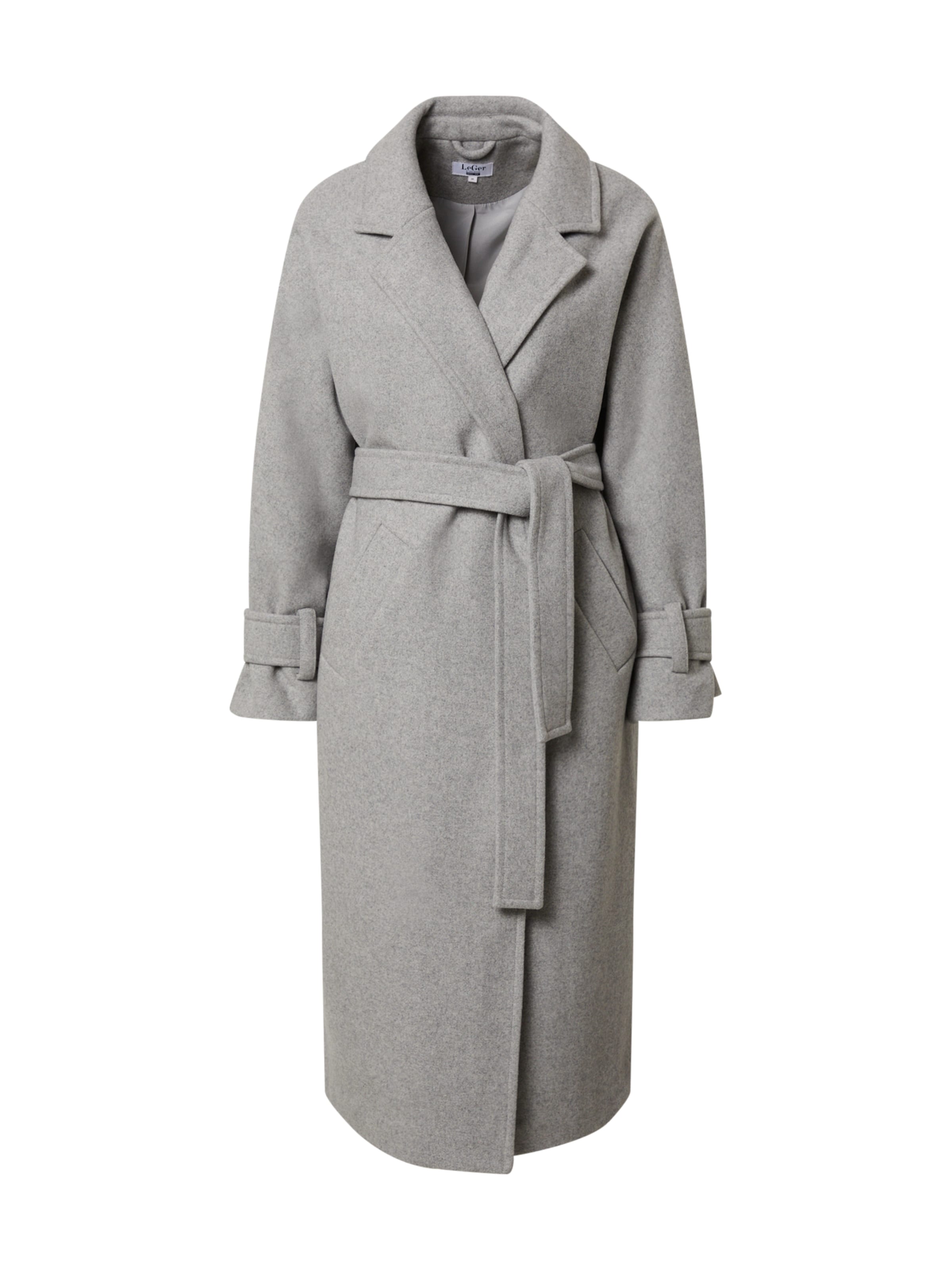 LeGer by Lena Gercke Přechodný kabát 'Melisa' – šedá: přední strana