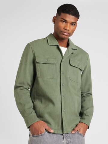 Wemoto Regular fit Button Up Shirt in Green: front