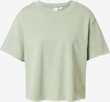 GAP Μπλούζα φούτερ σε πράσινο: μπροστά