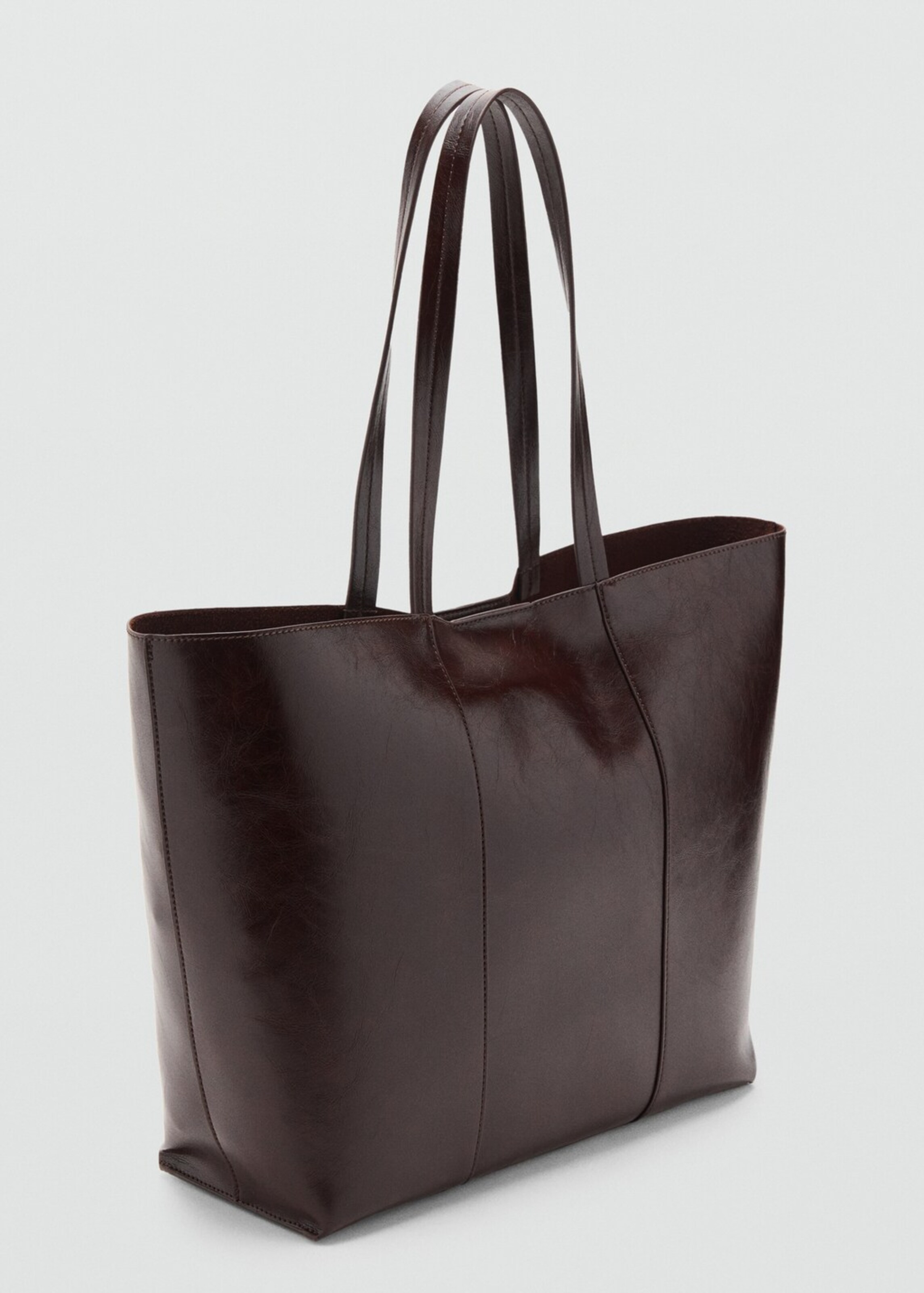 MANGO Shopper 'Oliver' in Braun