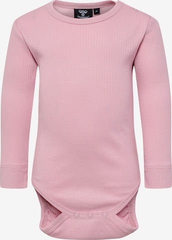 Hummel Romper/Bodysuit 'Rene' in Pink: front
