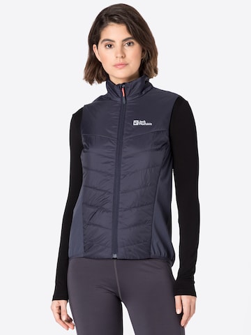 Gilet de sport JACK WOLFSKIN en gris : devant