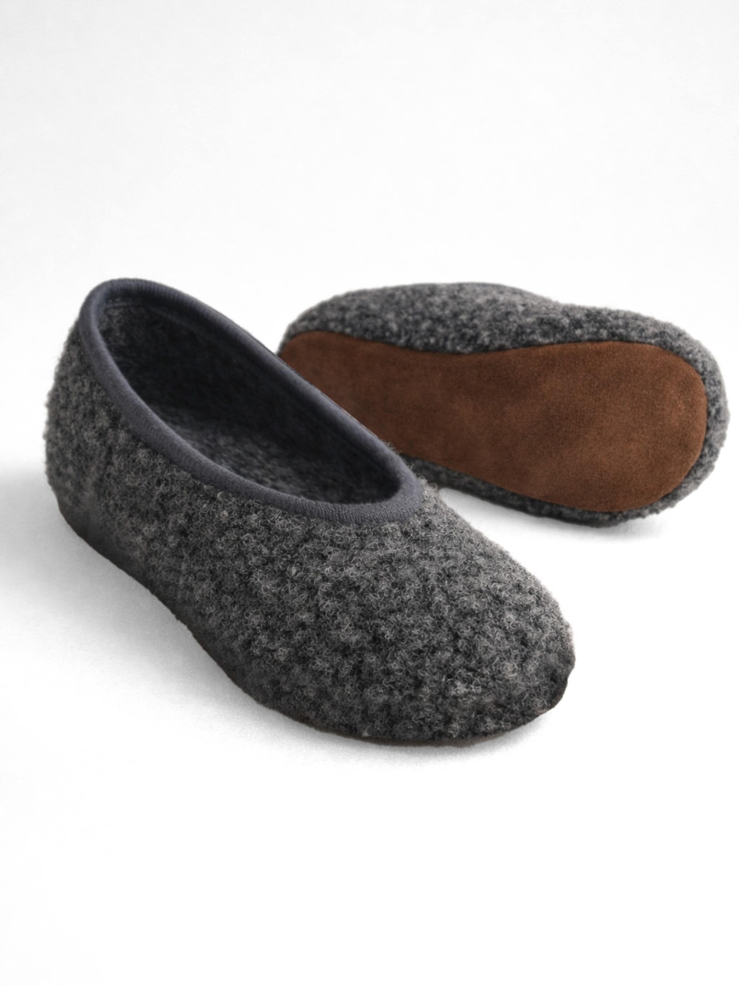 HomeOfSocks Slippers '26DH' in Grey