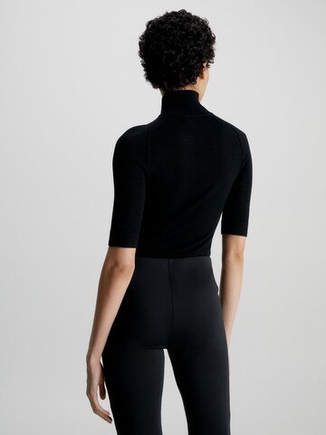 Calvin Klein Shirt body in Zwart