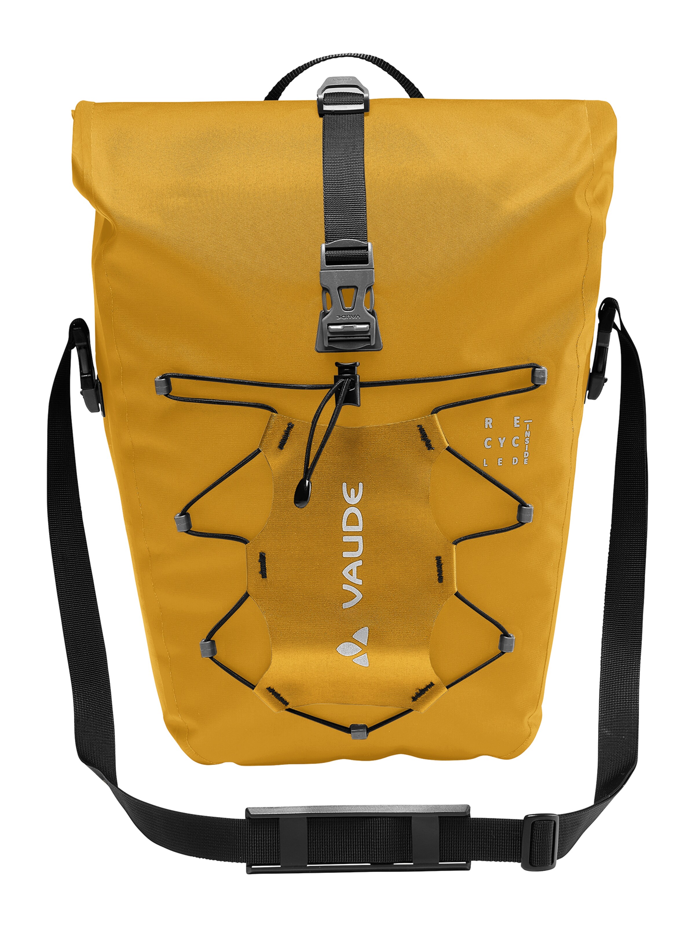 VAUDE Hinterrandtasche in Gelb: Vorderseite