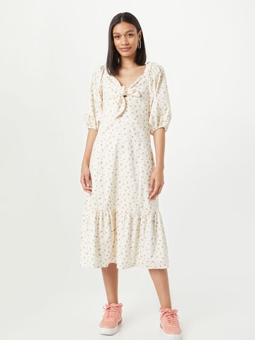 Notes du Nord Dress 'Dash' in White: front