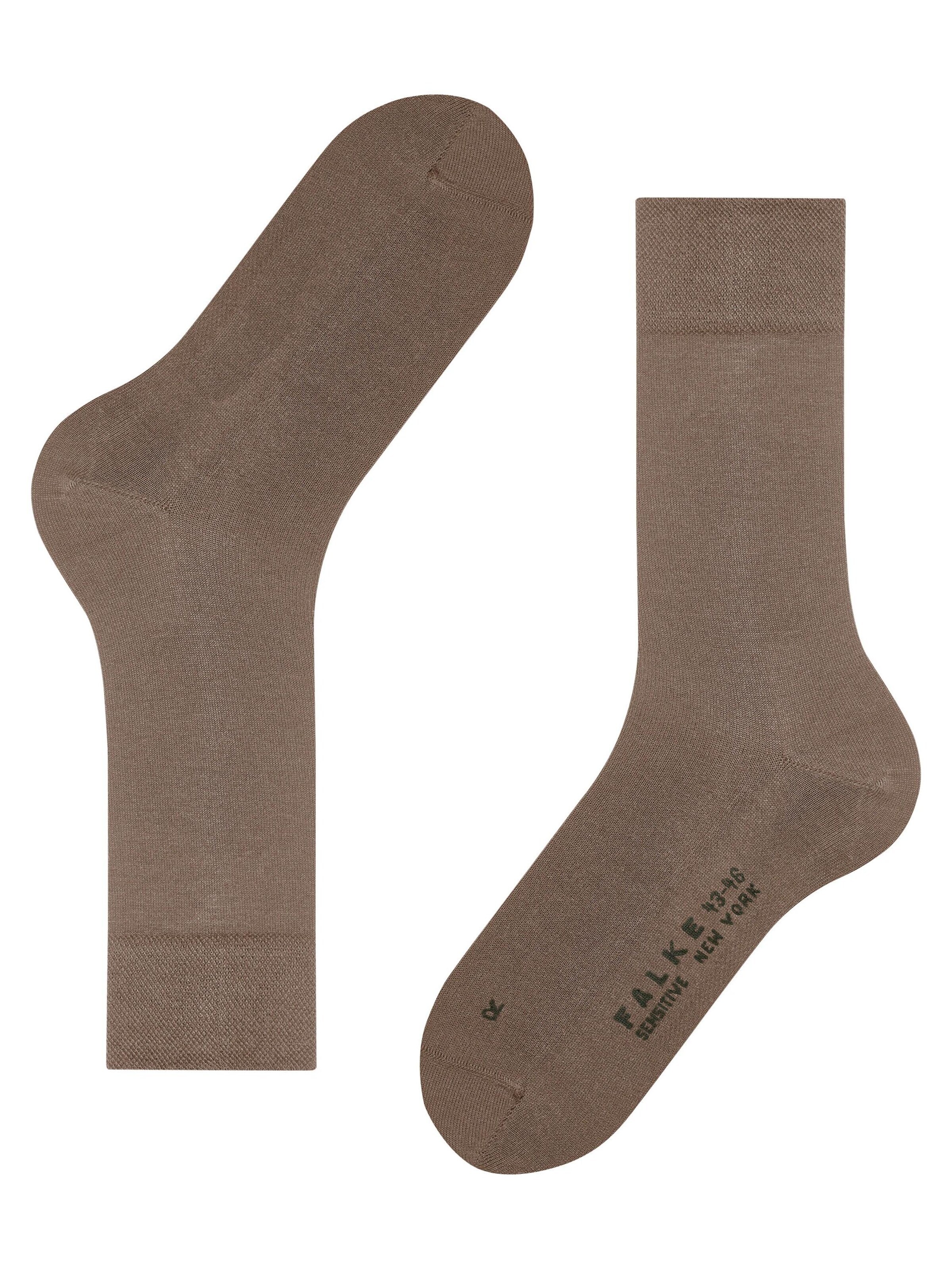FALKE Socks 'Sensitive New York' in Brown