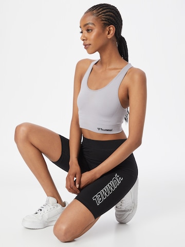 Hummel - Skinny Calças de desporto 'MAJA' em castanho