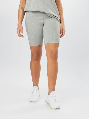 Nike Sportswear - Skinny Leggings em cinzento: frente