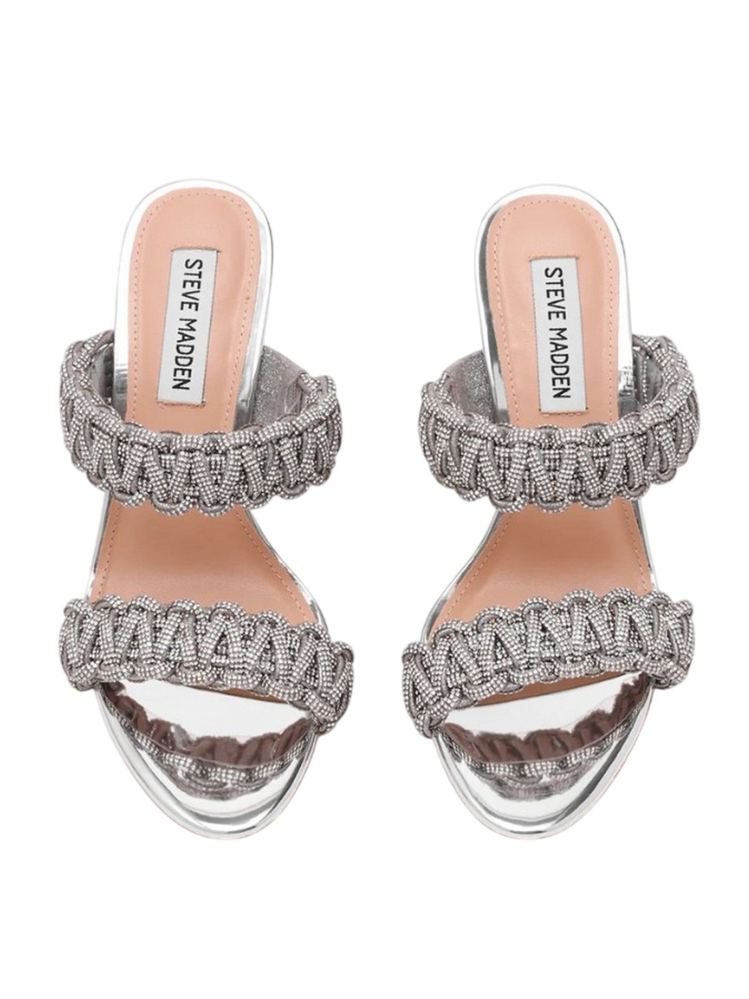 STEVE MADDEN - Zapatos con plataforma en plata