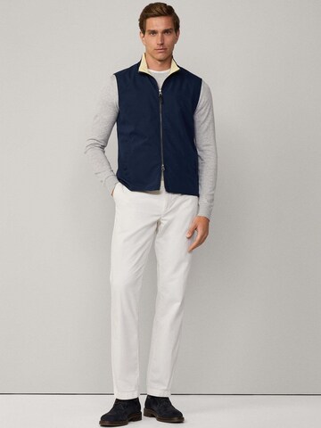 Hackett London Weste 'Travel' in Blau