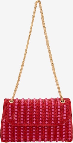 NAEMI Õlakott, värv punane: eest vaates