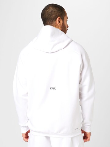 ADIDAS SPORTSWEAR - Sudadera con cremallera deportiva 'Z.N.E. Premium' en blanco