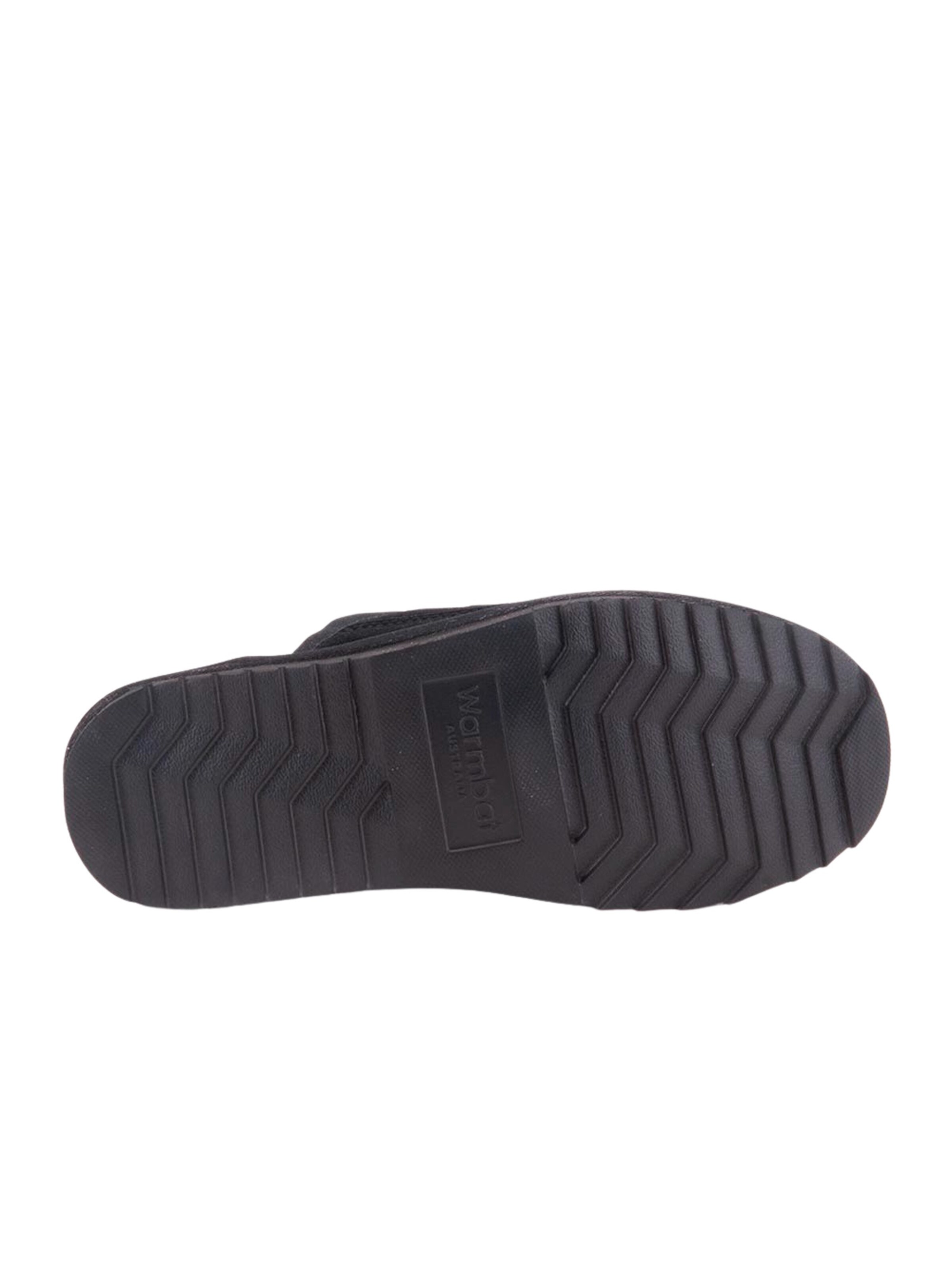 Ciabatta 'Cowra' di Warmbat in nero