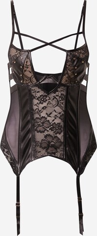 Hunkemöller Corsage 'Arizona' in Black: front