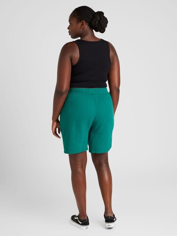 ONLY Carmakoma Loosefit Broek 'Thyra' in Groen
